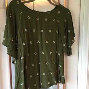 Great olive top - XS by Old Navy